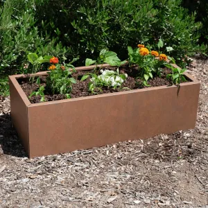 12" Tall Modern Raised Garden Bed