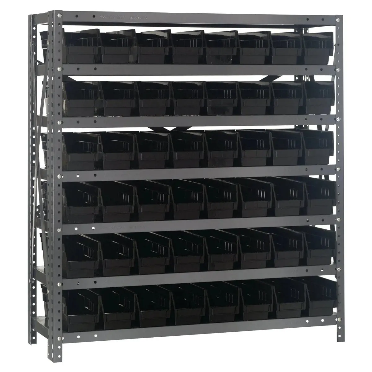 1839-103 | 18" x 36" x 39" Shelving Unit with 48 Bins