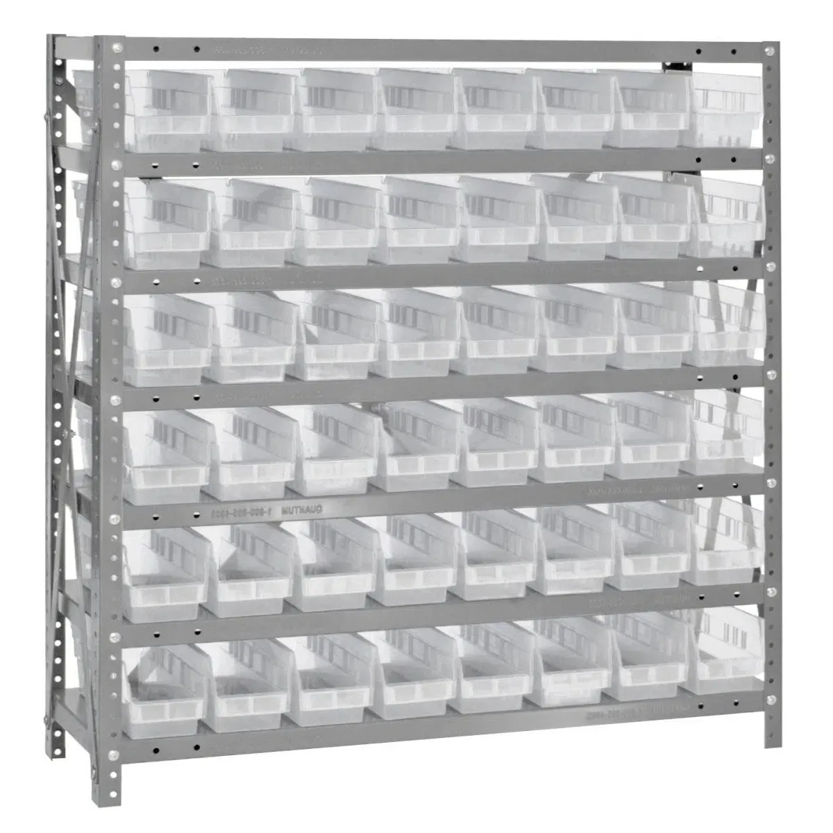 1839-103 | 18" x 36" x 39" Shelving Unit with 48 Bins