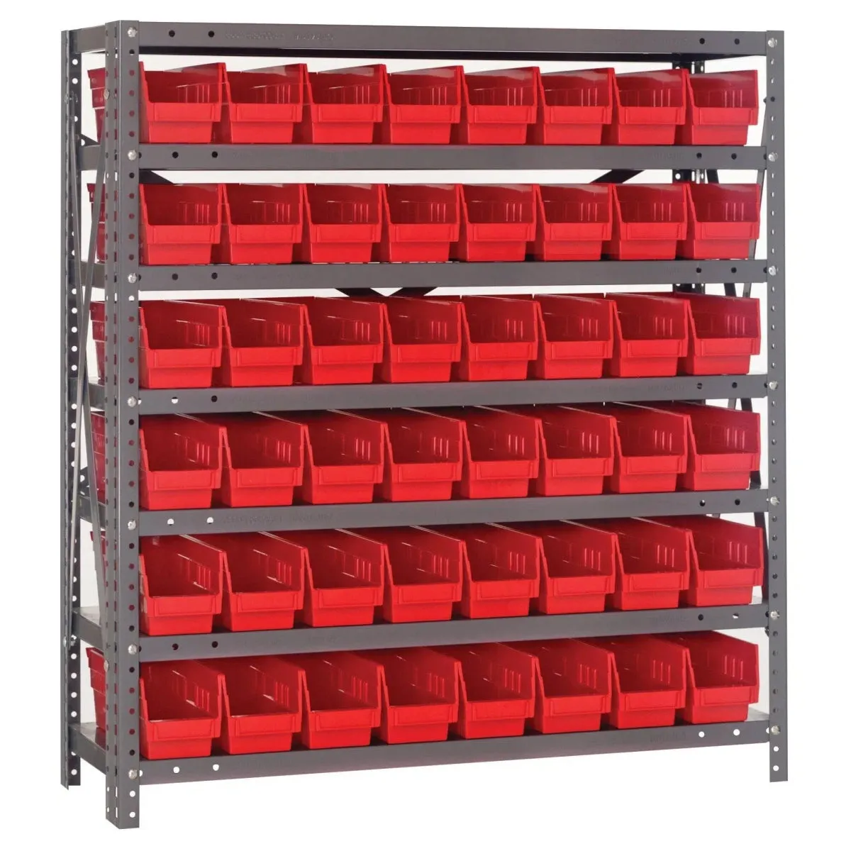 1839-103 | 18" x 36" x 39" Shelving Unit with 48 Bins