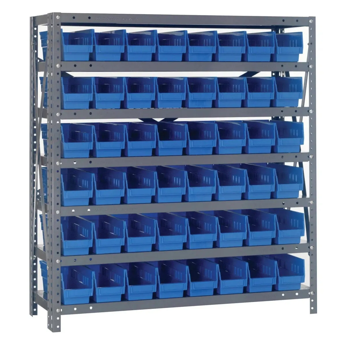 1839-103 | 18" x 36" x 39" Shelving Unit with 48 Bins