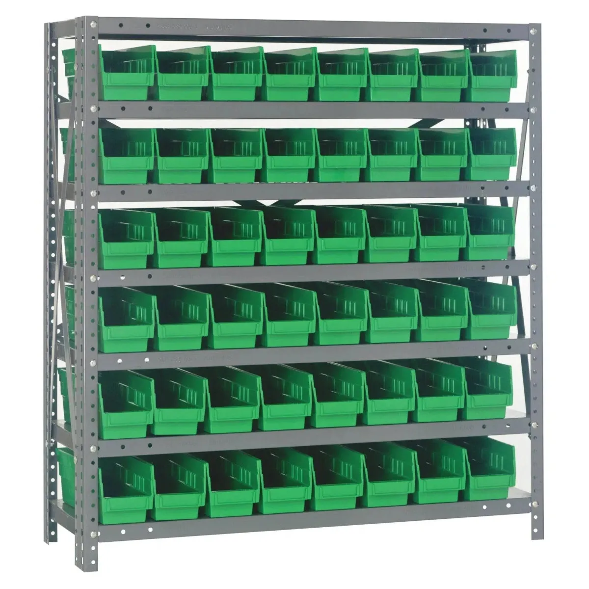 1839-103 | 18" x 36" x 39" Shelving Unit with 48 Bins