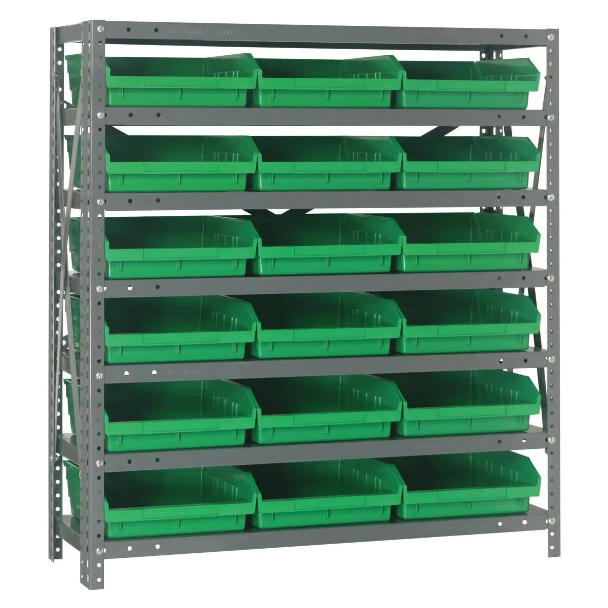 1839-110 | 18" x 36" x 39" Shelving Unit with 18 Bins