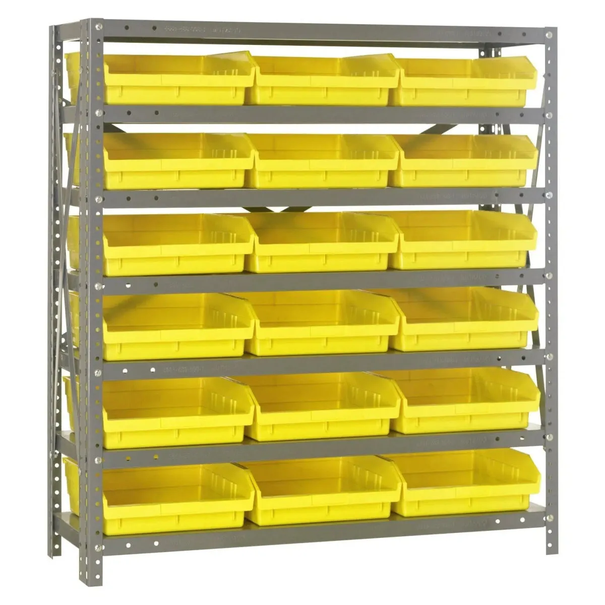 1839-110 | 18" x 36" x 39" Shelving Unit with 18 Bins