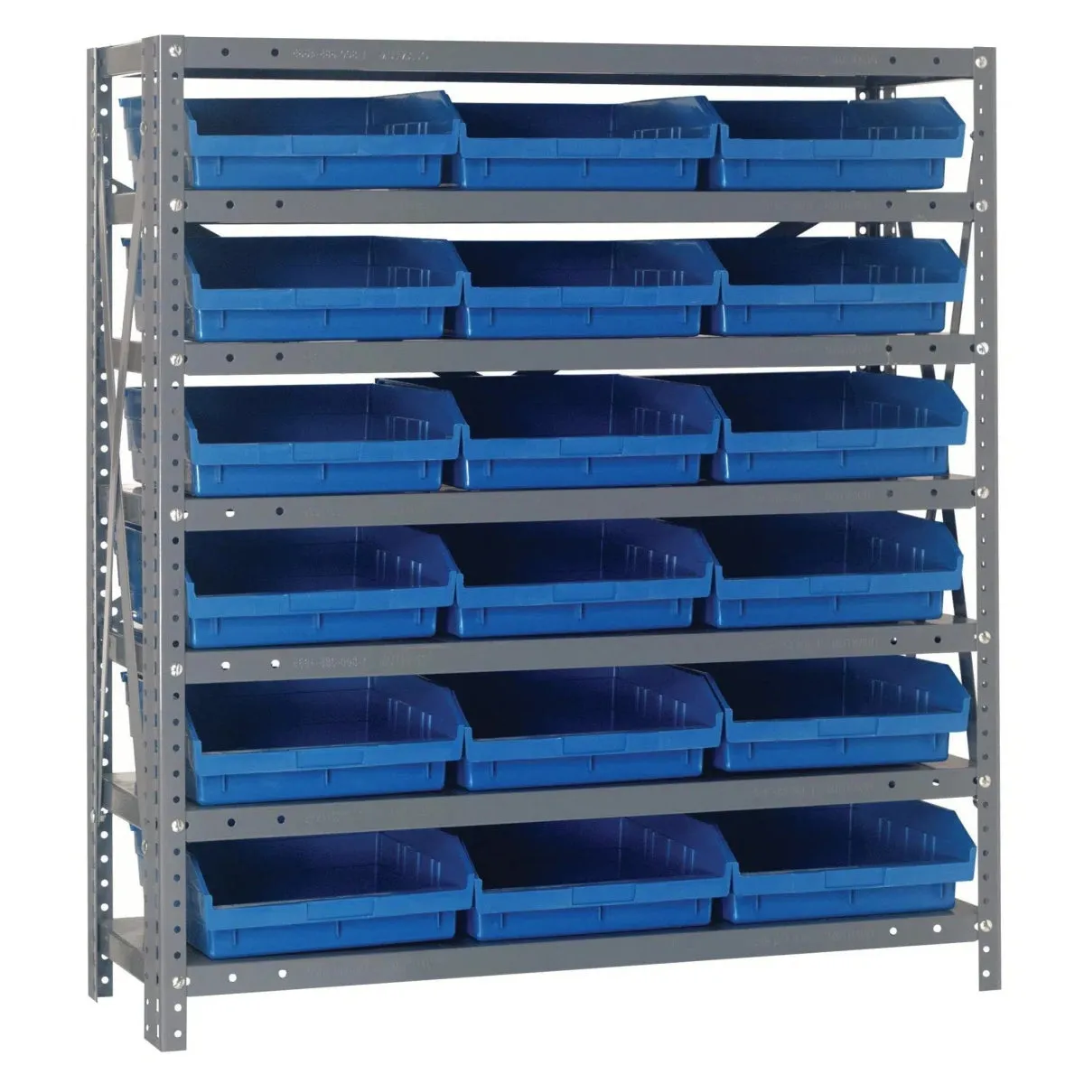 1839-110 | 18" x 36" x 39" Shelving Unit with 18 Bins