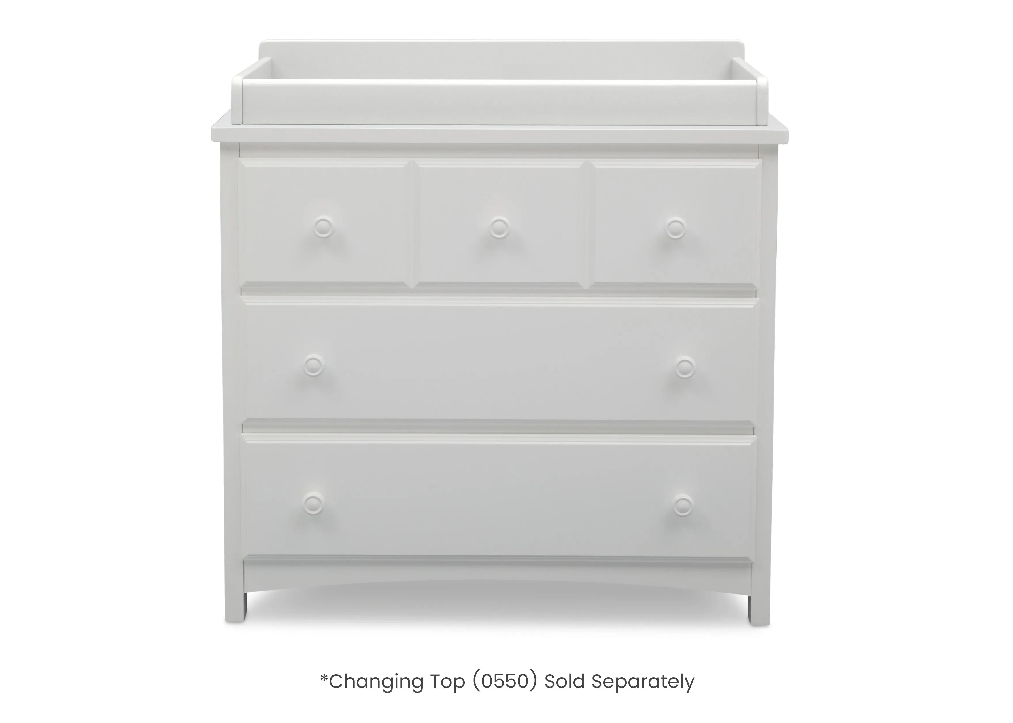 3 Drawer Dresser with Interlocking Drawers