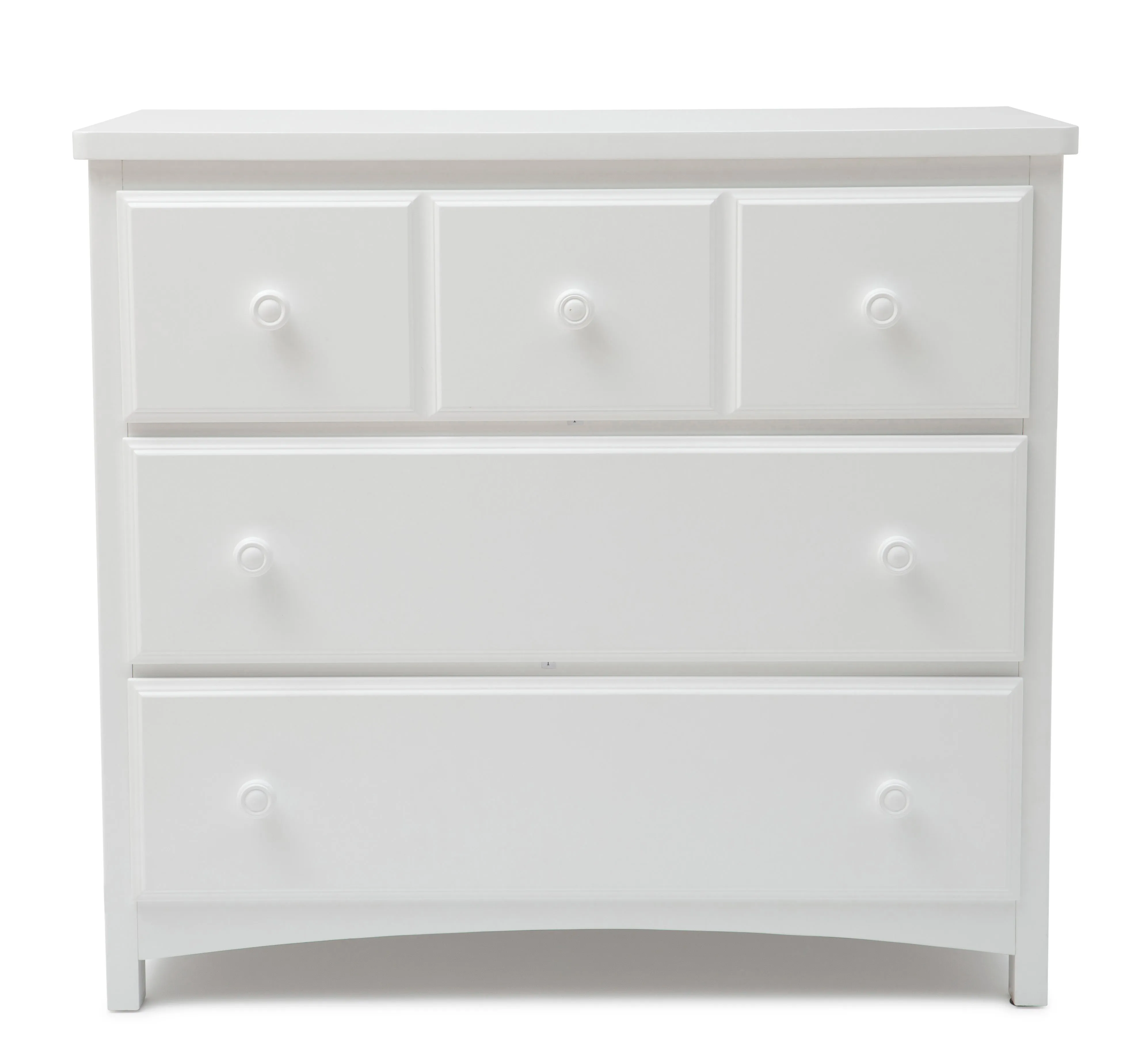 3 Drawer Dresser with Interlocking Drawers