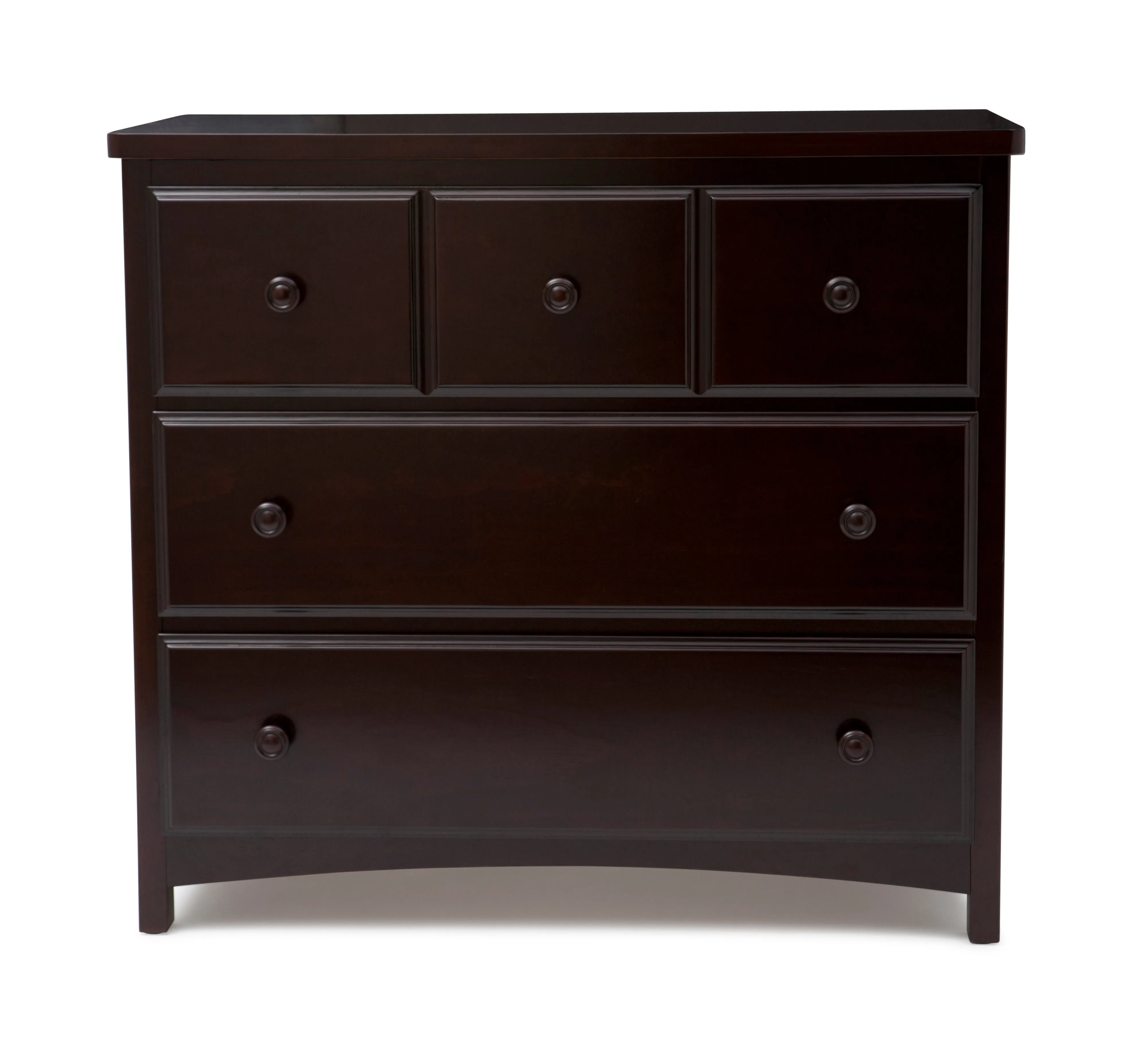 3 Drawer Dresser with Interlocking Drawers