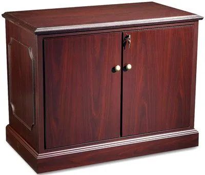 94000 Series Storage Cabinet 37-1/2W X 20-1/2D X 29-1/2H Mahogany