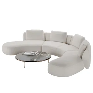 Arch Performance Boucle Curve Sofa