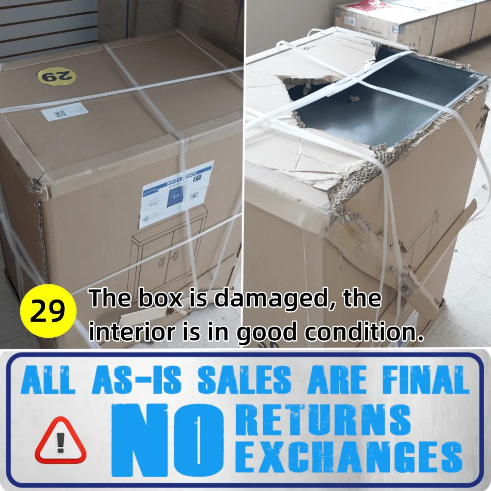 [AS-IS] Storage Cabinets 2 Doors Lockable