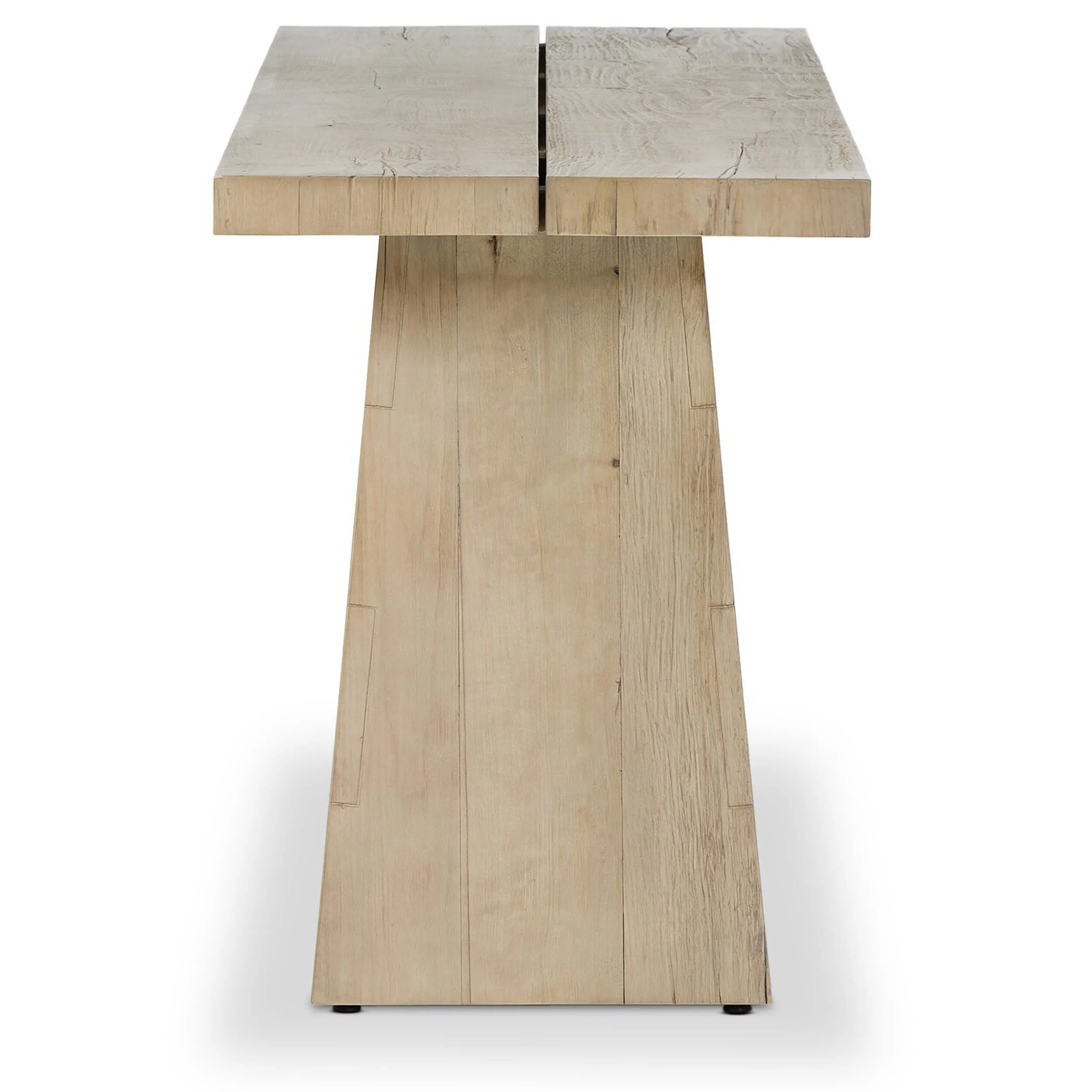 Atlas Console Table, Bleached Alder