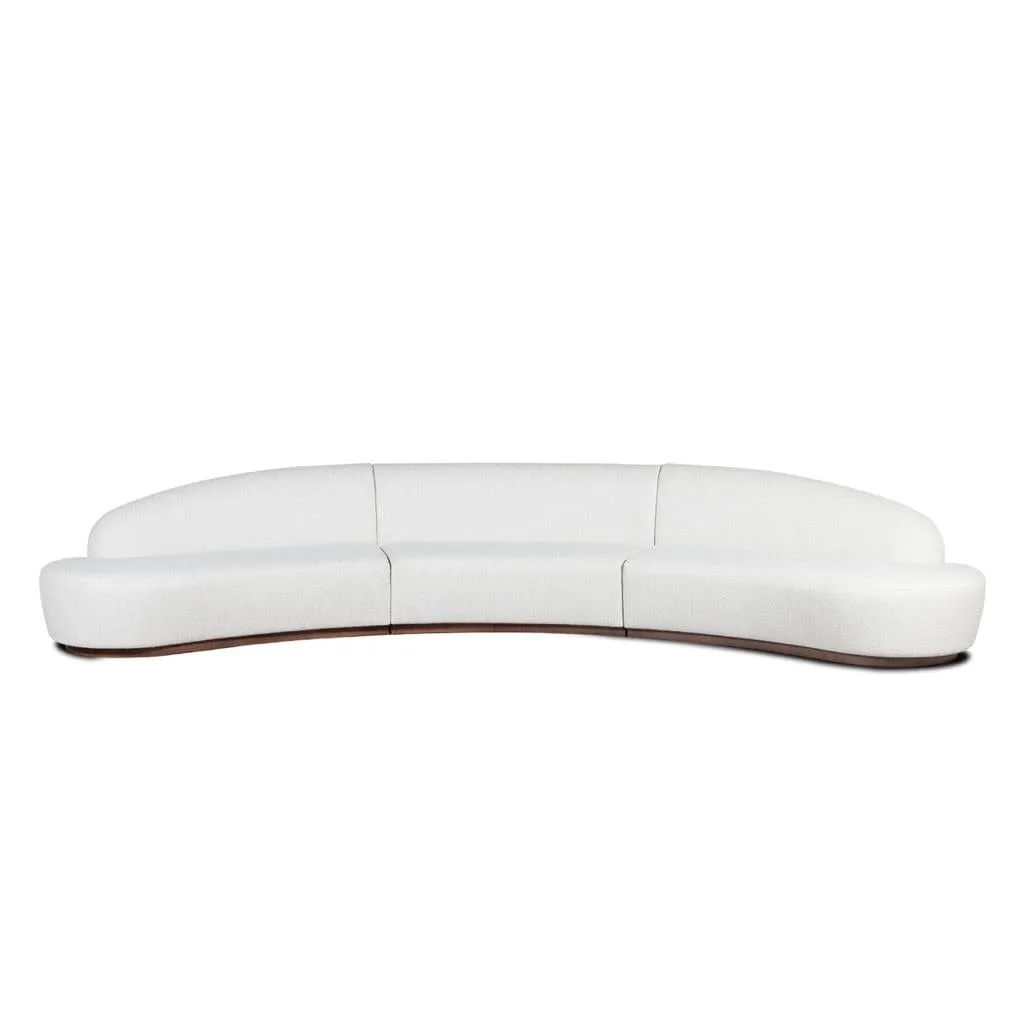 Austin Performance Boucle Curve Sofa