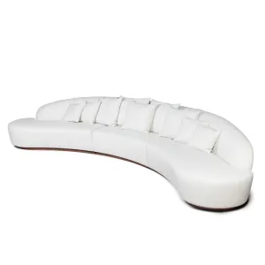 Austin Performance Boucle Curve Sofa