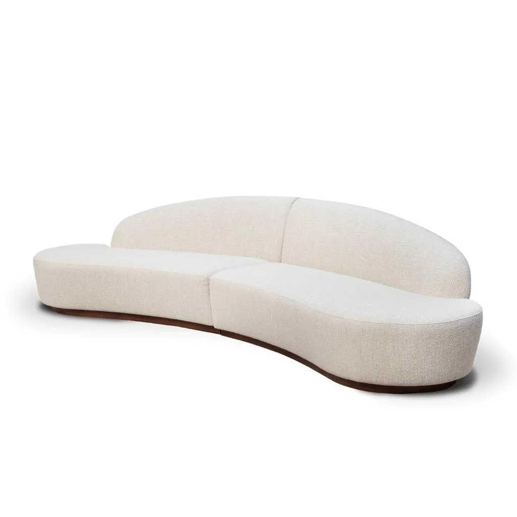 Austin Performance Boucle Curve Sofa