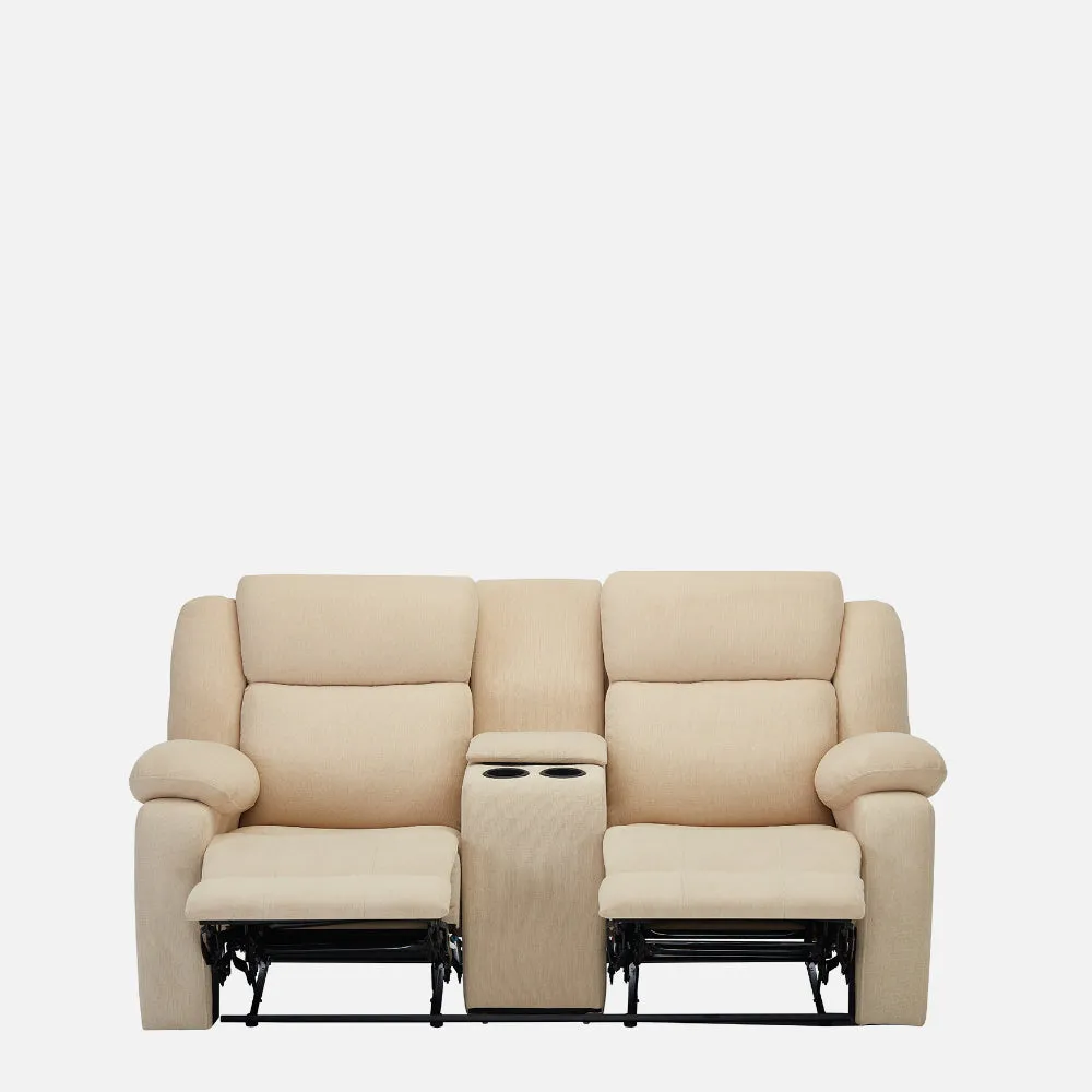 Avalon E Twin Motorized Iconic Beige Recliner