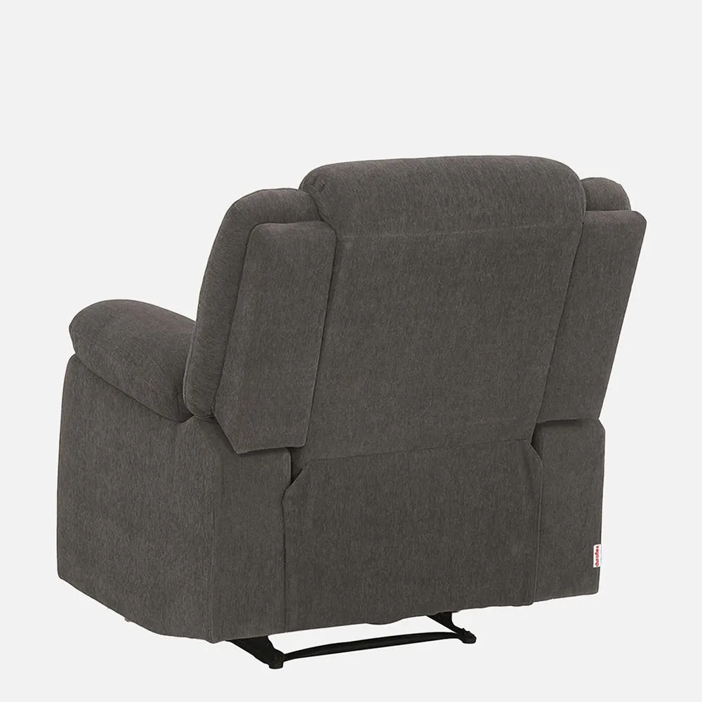 Avalon Grey Fabric Recliner