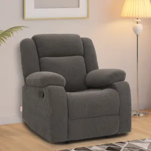 Avalon Grey Fabric Recliner