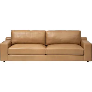 Axel Leather Sofa, Landry Fawn