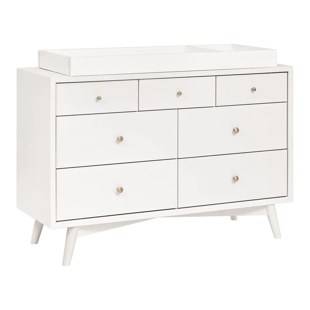 Babyletto Palma 7-Drawer Double Dresser - Warm White