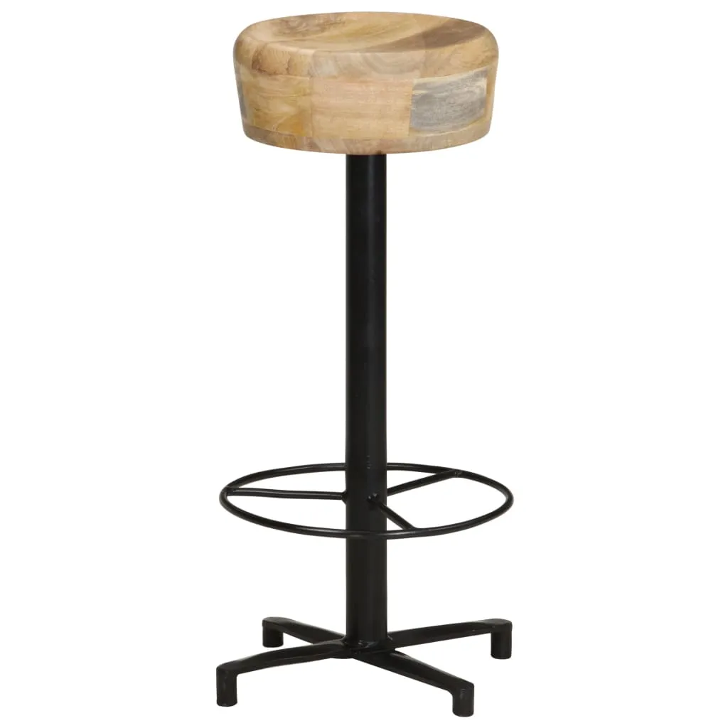 Bar Stools 2 pcs 76 cm Solid Mango Wood