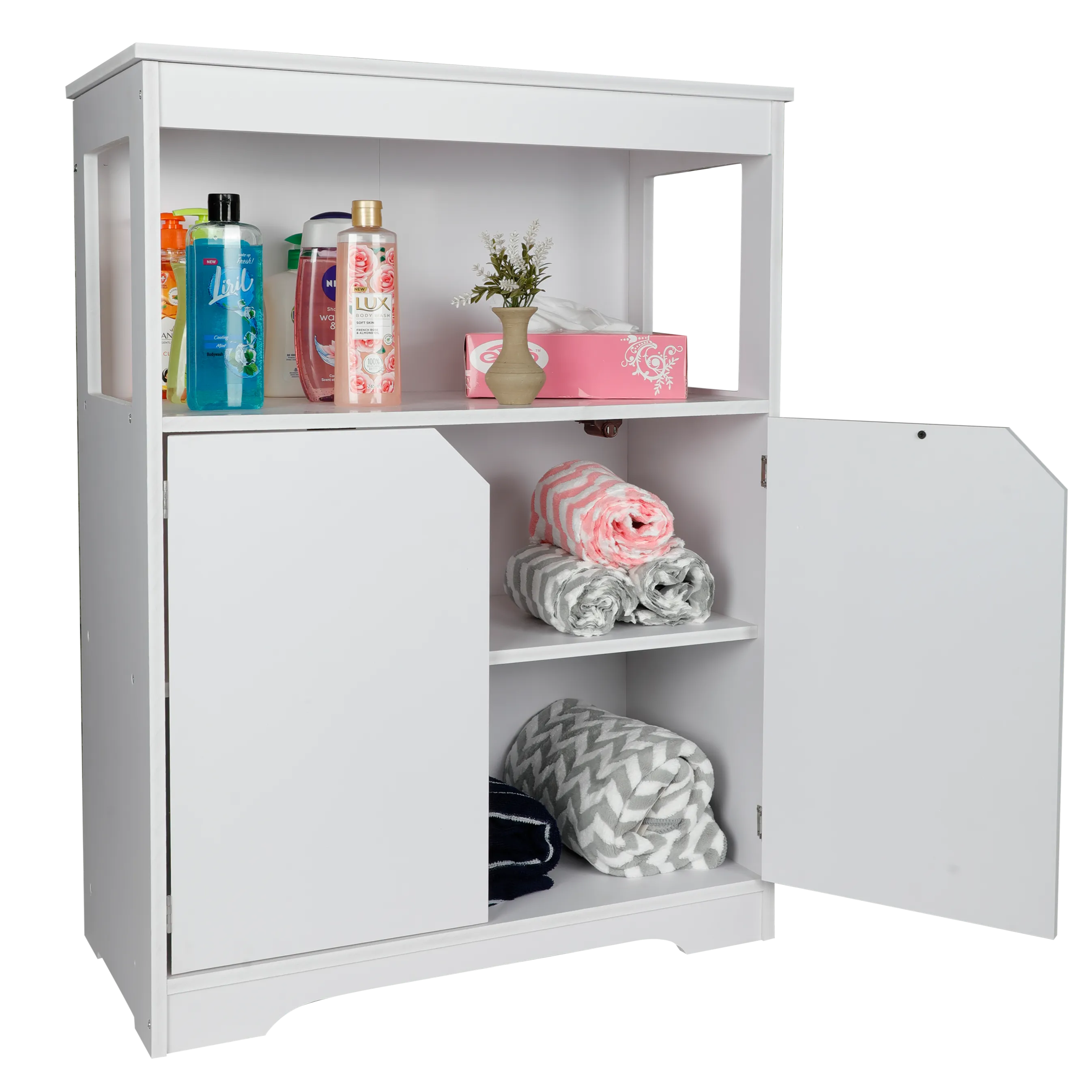 Bathroom Storage Cabinet Freestanding By Miza