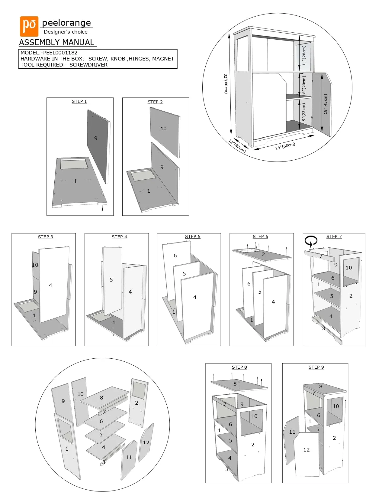 Bathroom Storage Cabinet Freestanding By Miza