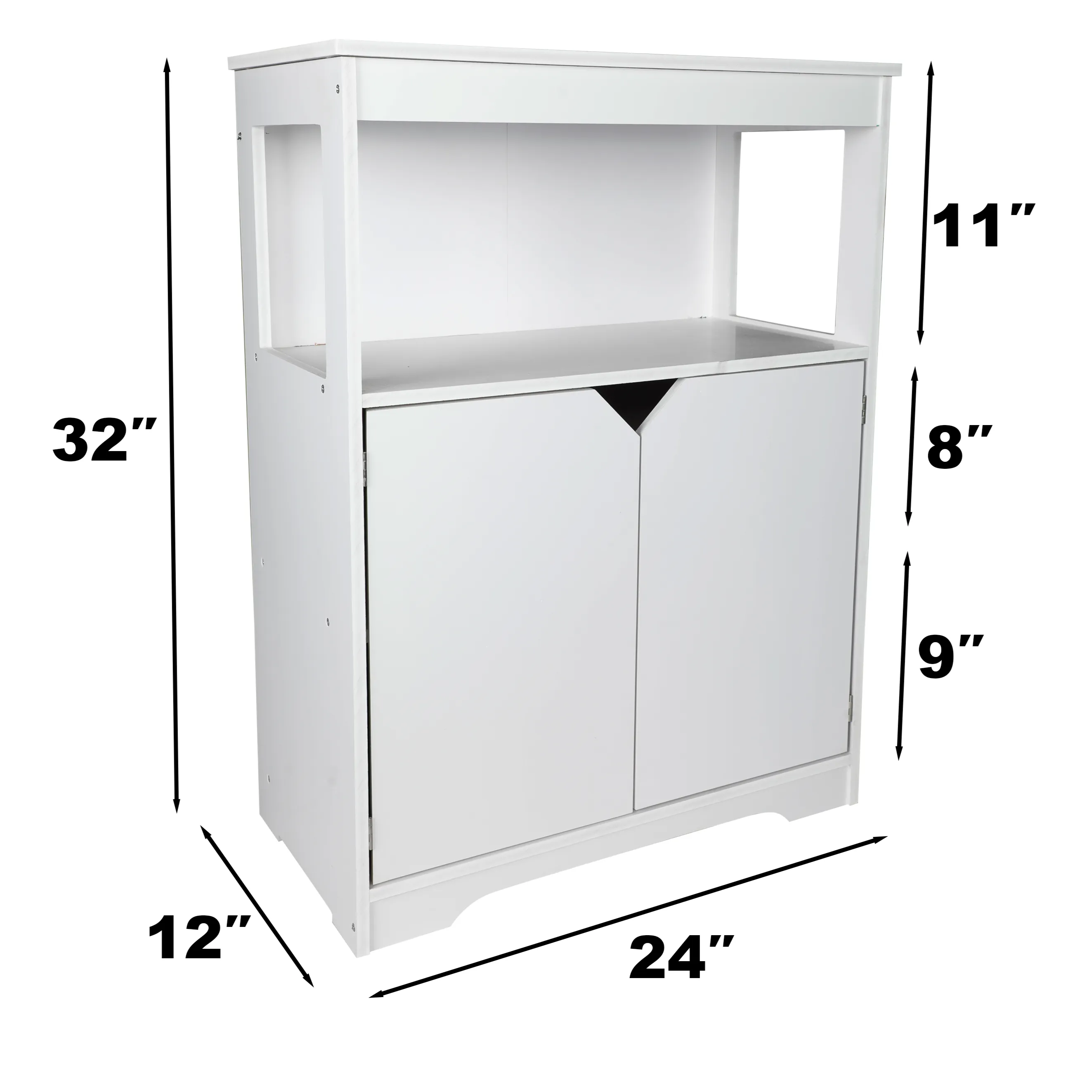 Bathroom Storage Cabinet Freestanding By Miza