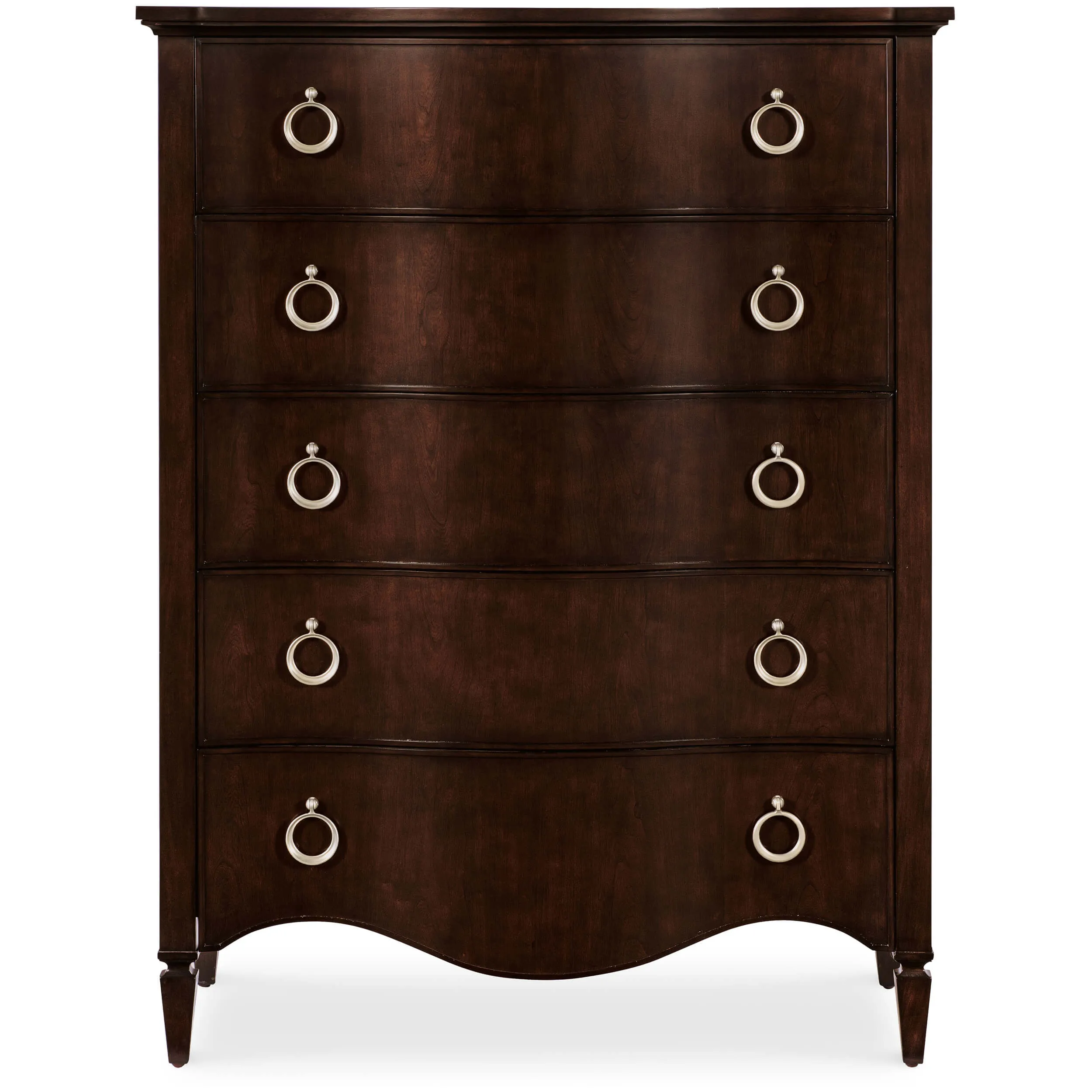 Bella Donna 5 Drawer Chest, Caviar