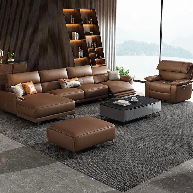 Benson Electic Recliner Leather Sofa