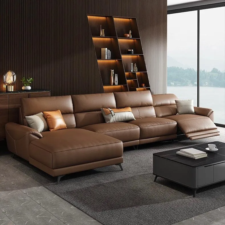 Benson Electic Recliner Leather Sofa