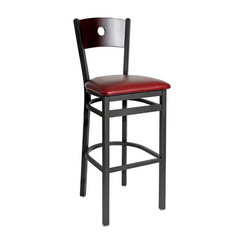 BFM Seating 2152B-SB GR2 Bar Stool