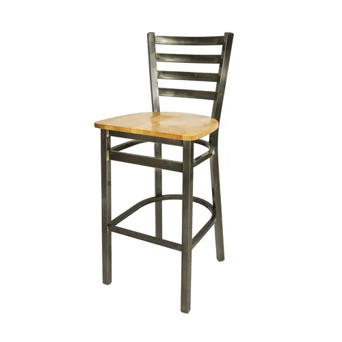 BFM Seating 2160B-CL W Bar Stool