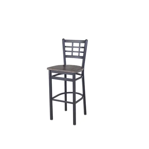 BFM Seating 2163BRCR-SB Bar Stool