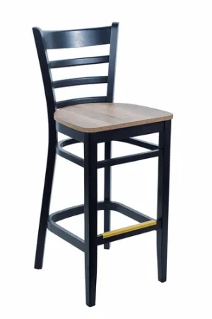 BFM Seating ZWB101BL GR1 Bar Stool