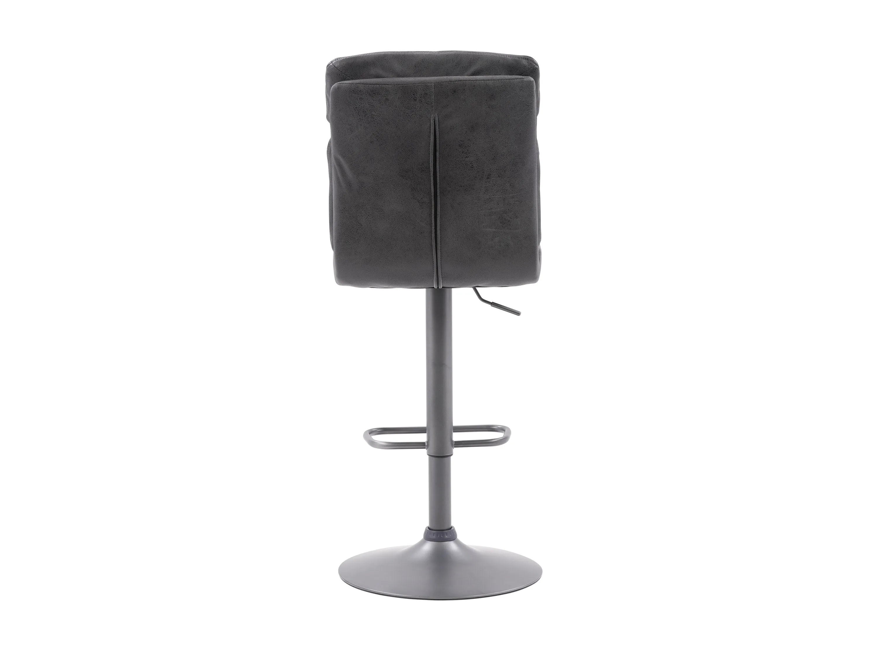 Black Swivel Bar Stools, Set of 2