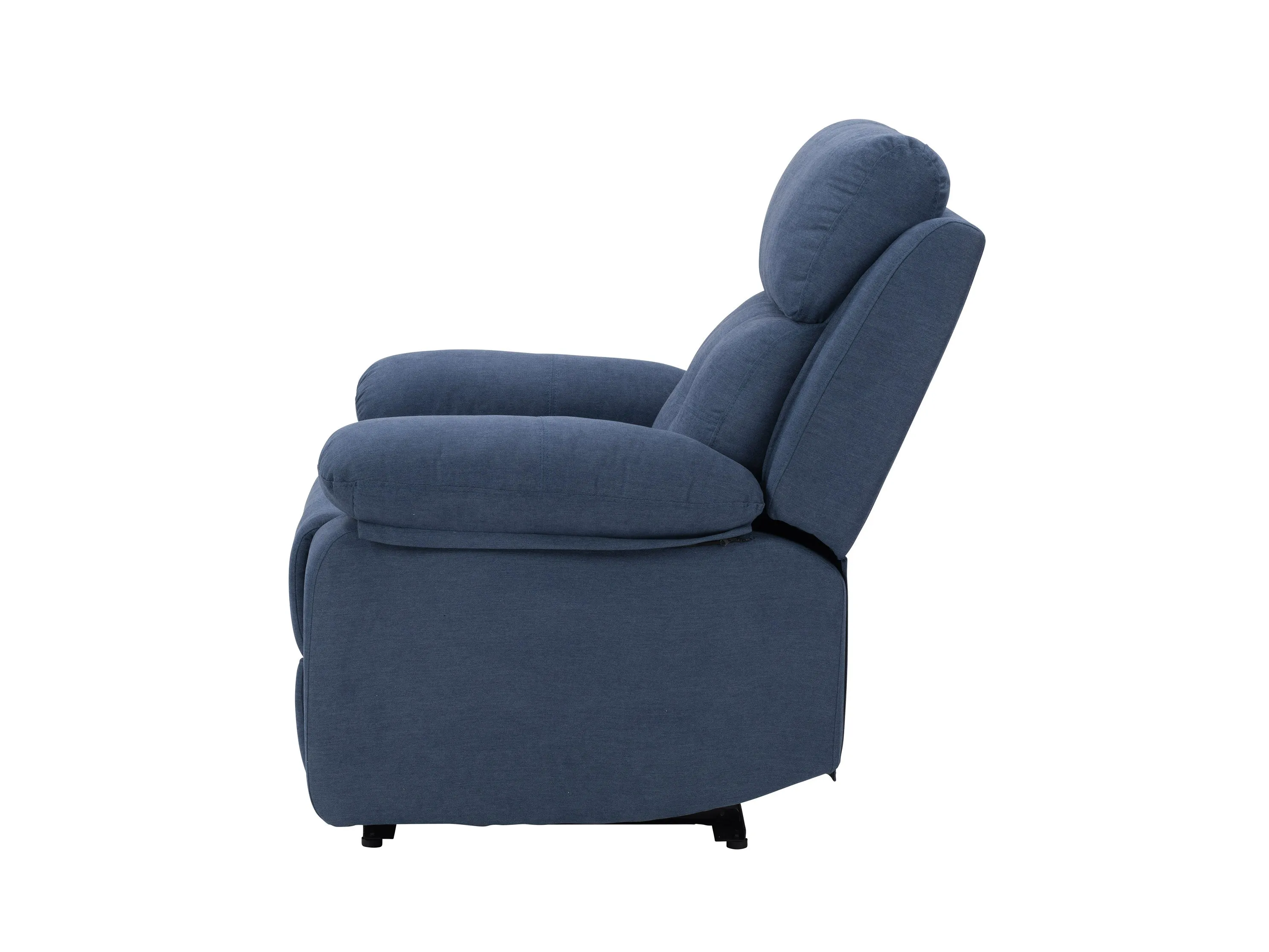 Blue Extra Wide Recliner