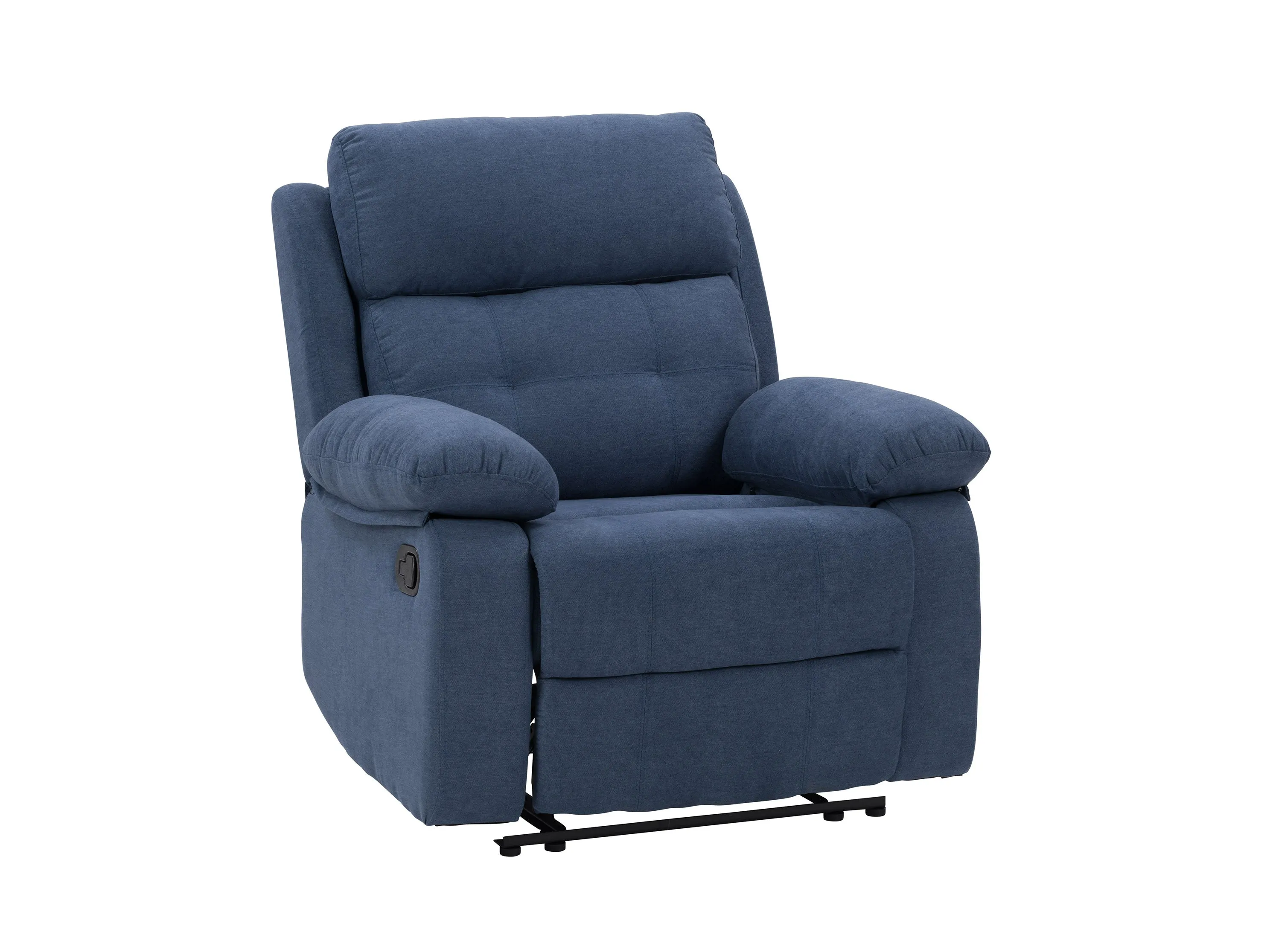 Blue Extra Wide Recliner