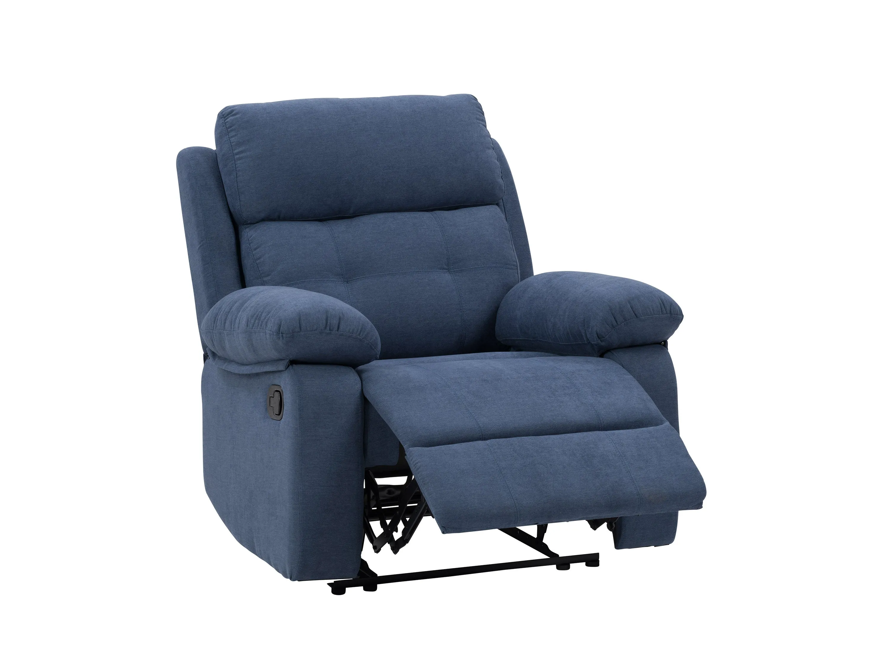 Blue Extra Wide Recliner