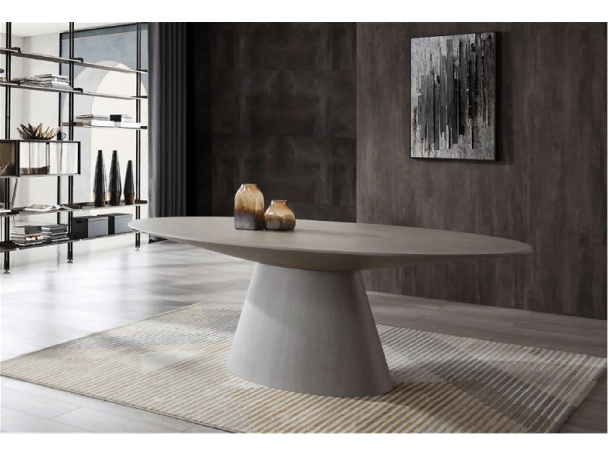 Brody Oval Dining Table