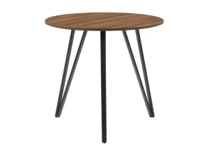 Brown Small Round Dining Table