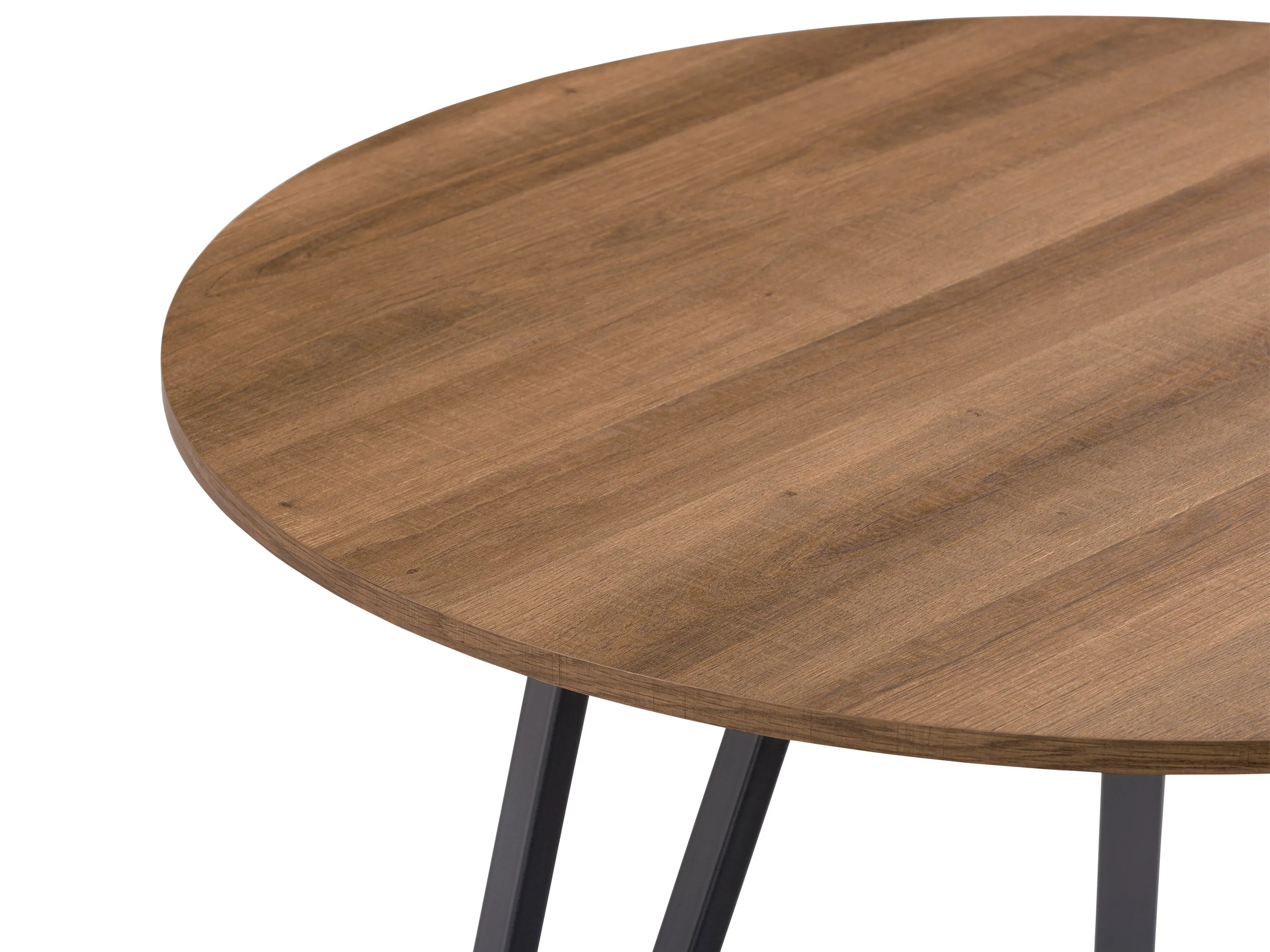 Brown Small Round Dining Table