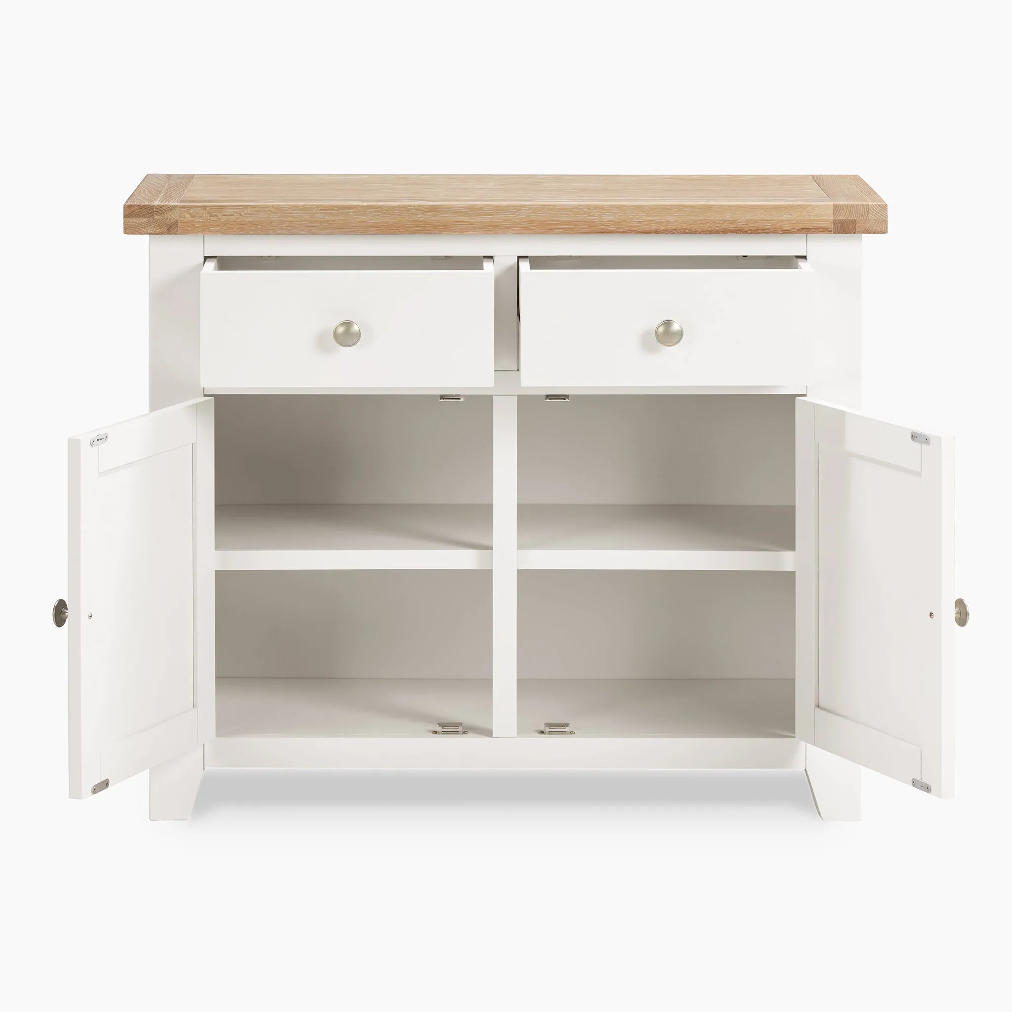 Burford 2 Door 2 Drawers Sideboard in Warm White