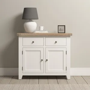 Burford 2 Door 2 Drawers Sideboard in Warm White