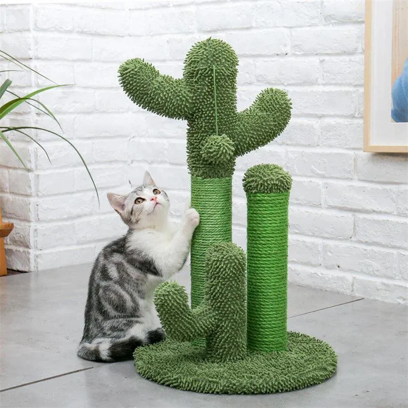 Cactus Cat Tree Scratching Post