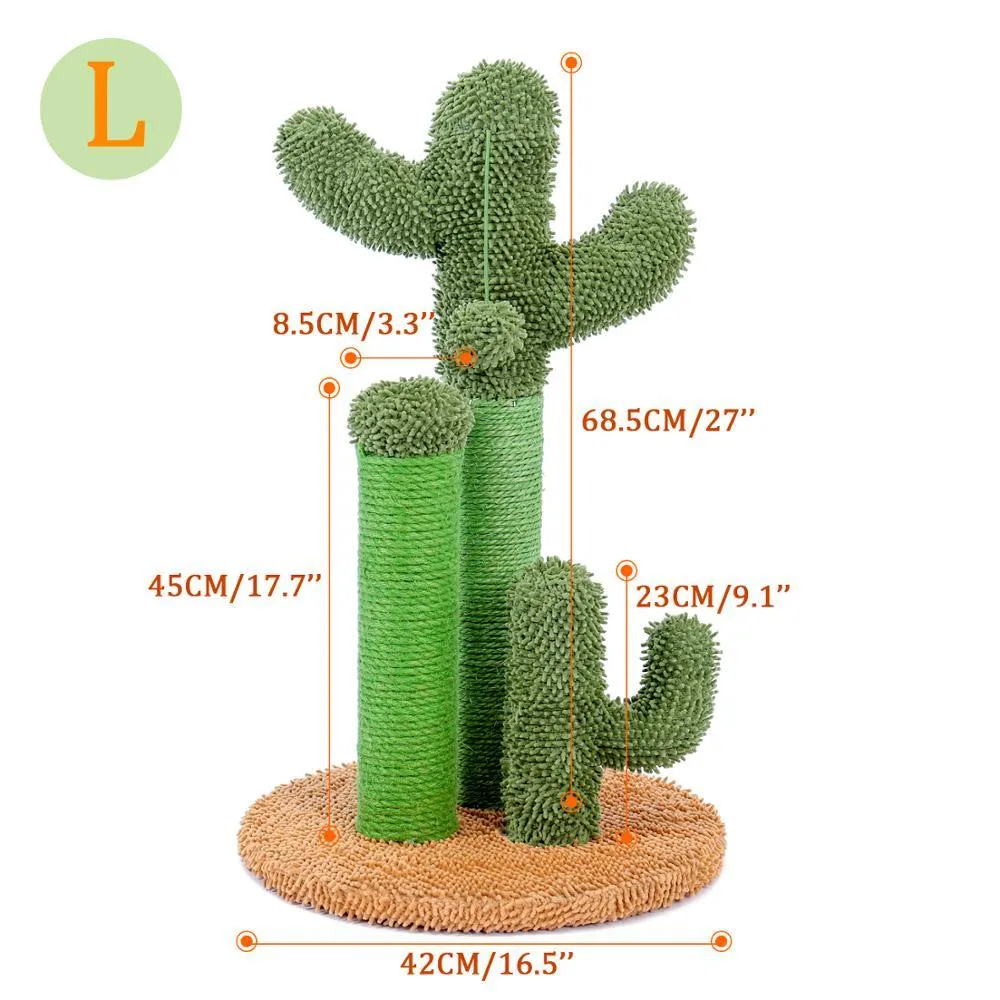 Cactus Cat Tree Scratching Post