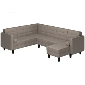 Camrose Corner Sectional 5 Seat with Chaise (2L) Sofa