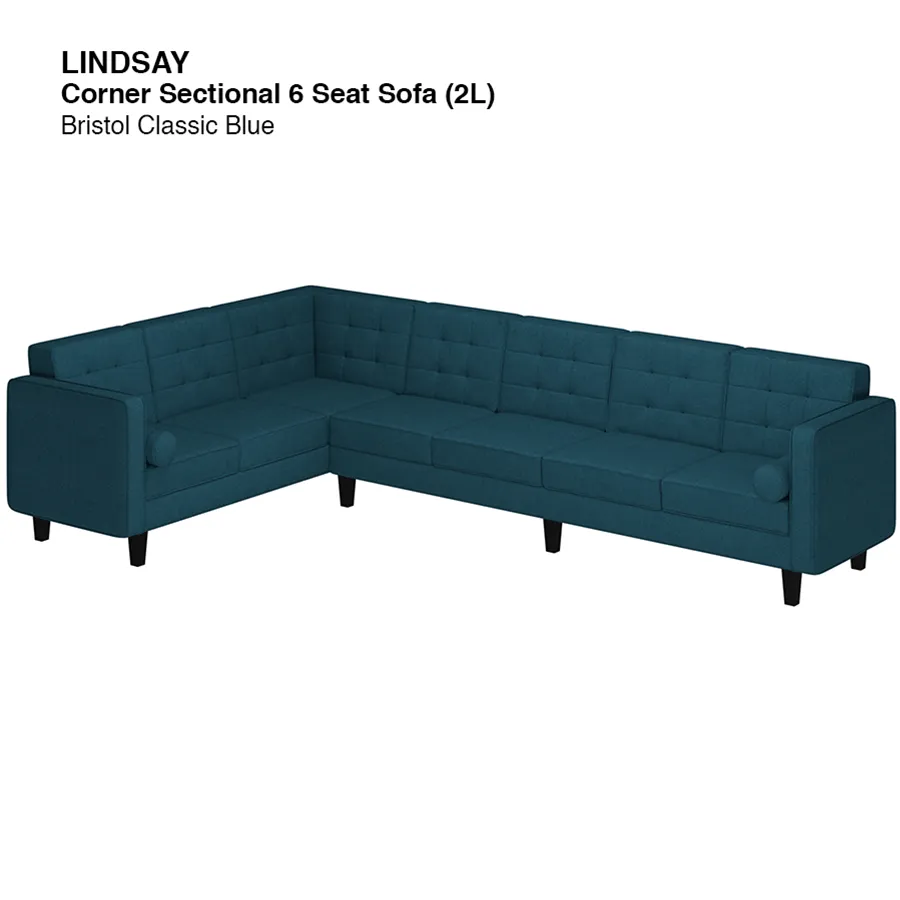 Camrose Corner Sectional 6 Seat (2L) Sofa