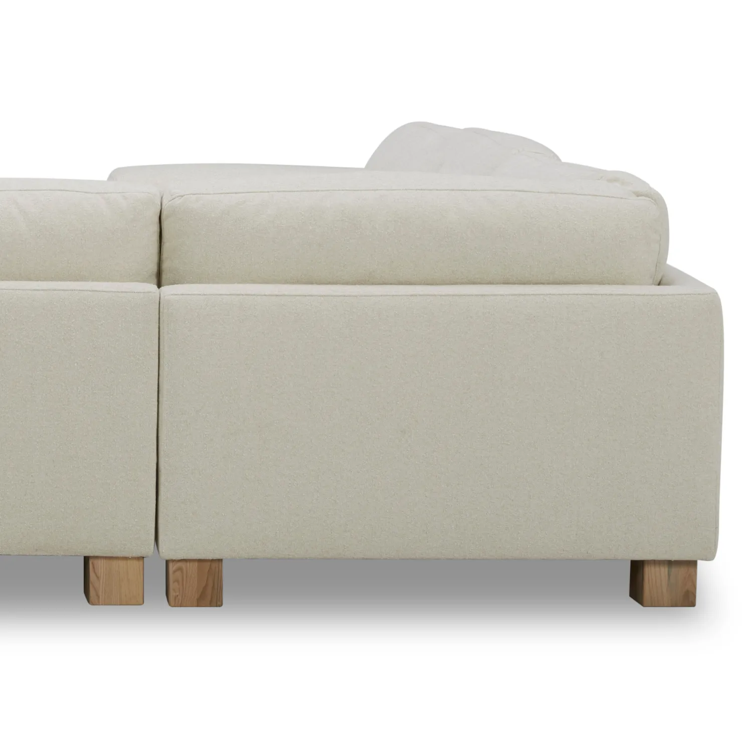 Cayman 5pc Mellow Ivory Sectional