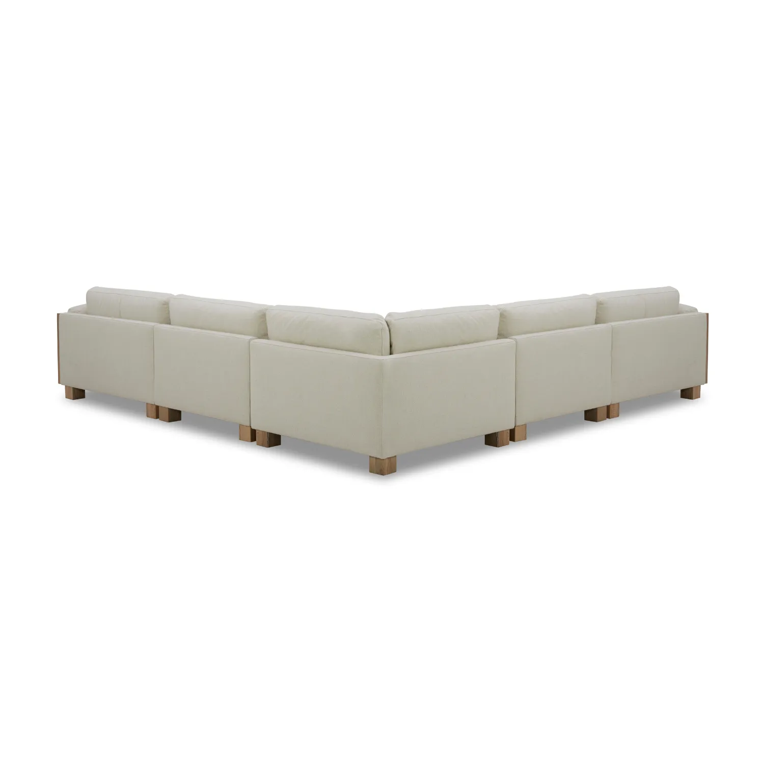 Cayman 5pc Mellow Ivory Sectional